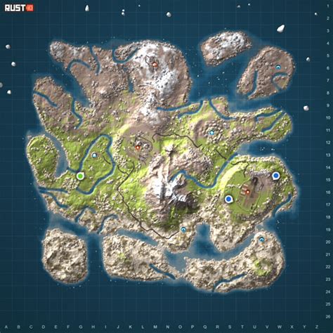 ust maps|Rust Map Gallery & Generator .